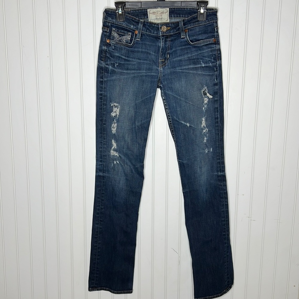Big Star Nina Distressed Jeans Size 27L